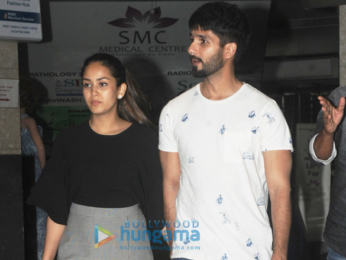 Shahid Kapoor and Mira Rajput spotted in Bandra