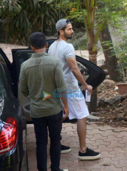 Shahid Kapoor at dance rehearsals at Bandra