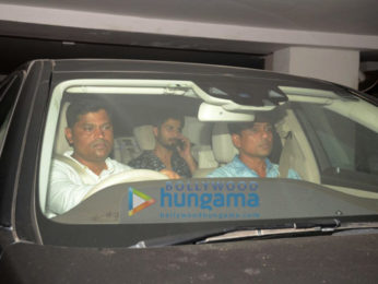 Shahid Kapoor snapped at Karan Johar's house
