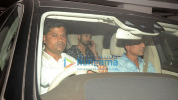 Shahid Kapoor snapped at Karan Johar’s house