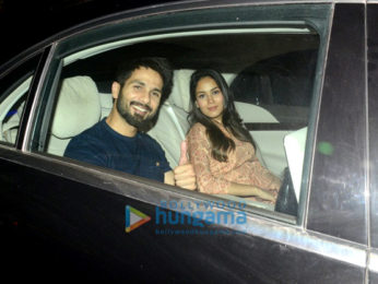 Shahid Kapoor, Mira Rajput, Karan Johar Ishaan Khatter, Malavika Mohanan and other grace the screening of Beyond The Clouds at YRF