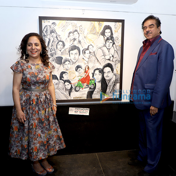 shatrughan sinha inaugurates sangeeta babanis art exhibition 1
