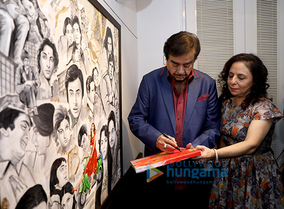shatrughan sinha inaugurates sangeeta babanis art exhibition 3