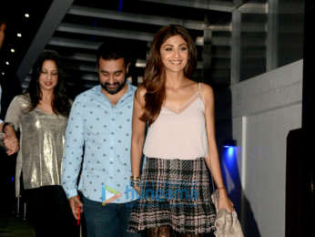 Shilpa Shetty and Raj Kundra snapped at Hakkasan