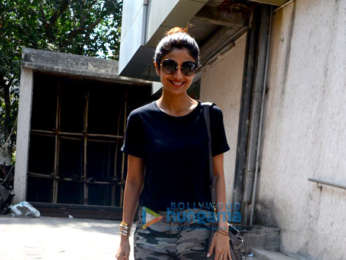 Shilpa Shetty spotted post visiting a clinic in Bandra