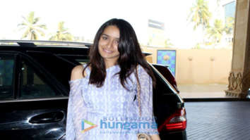 Shraddha Kapoor snapped at J W Marriott in Juhu