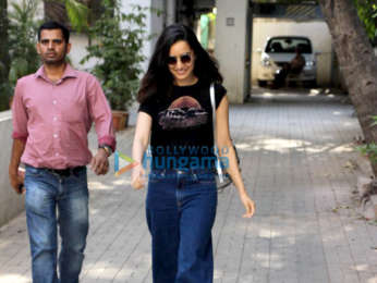 Shraddha Kapoor snapped at the Maddock Films office