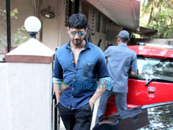 Sidharth Malhotra snapped at the Matrix office