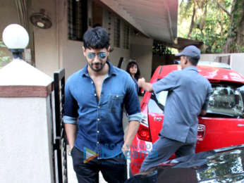 Sidharth Malhotra snapped at the Matrix office