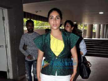 Singer Neha Bhasin snapped at Mumbai airport as she returns from Goa