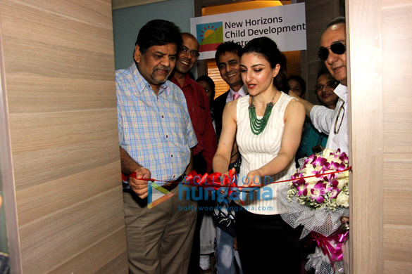 Soha Ali Khan inaugurates the New Horizons Child Development Centre Soha Ali Khan inaugurates the New Horizons Child Development Centre