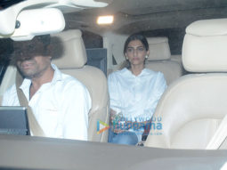 Sonam Kapoor and Karan Johar spotted at Abu Jani’s party in Juhu