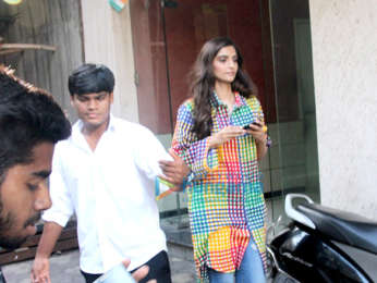 Sonam Kapoor snapped at a clinic