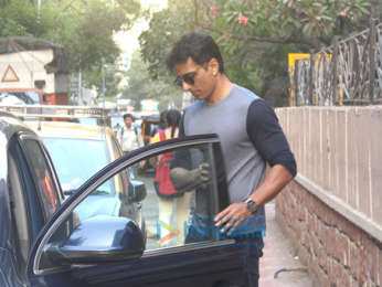 Sonu Sood spotted in Bandra