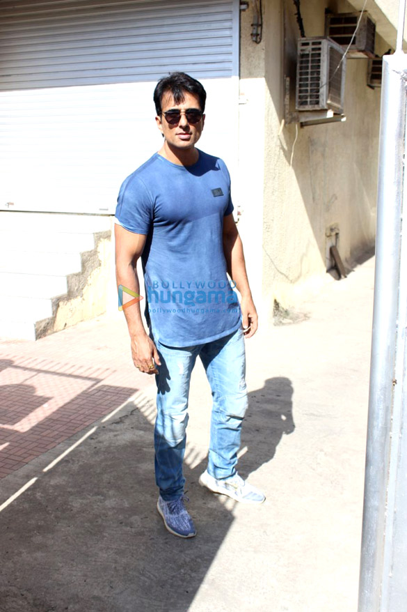 Sonu Sood spotted in Juhu Sonu Sood spotted in Juhu