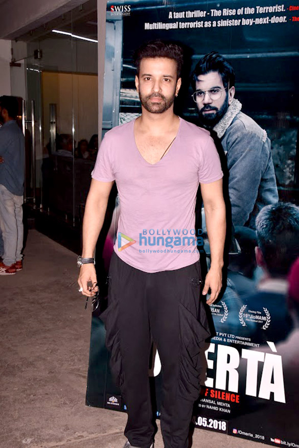special screening of rajkummar raos film omerta on hansal mehtas birthday 15