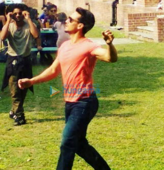 On The Sets Of The Movie Student Of The Year 2