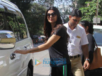 Sushmita Sen spotted in Bandra