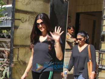 Sushmita Sen spotted in Bandra