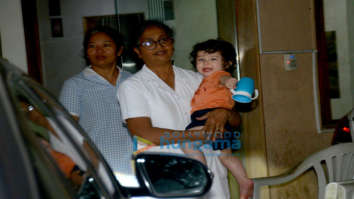 Taimur Ali Khan snapped in Bandra