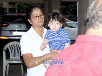 Taimur Ali Khan snapped in Bandra