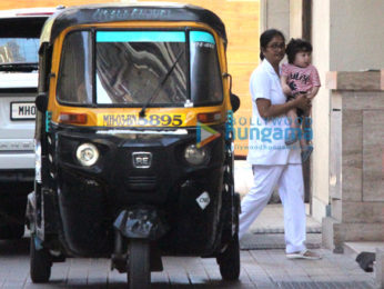 Taimur Ali Khan spotted at Amrita Arora's house