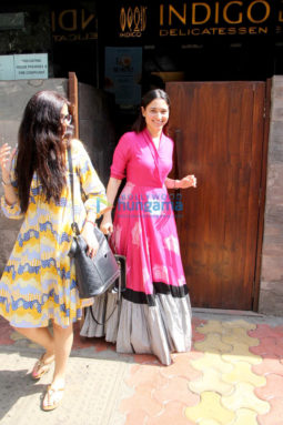 Tamannaah Bhatia and Dino Morea spotted at Indigo Cafe
