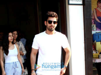 Tusshar Kapoor and Himansh Kohli spotted at Bastian
