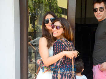 Vaani Kapoor spotted at Bastian hotel in Bandra