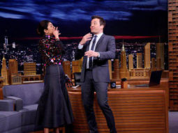 Watch: Priyanka Chopra challenges Jimmy Fallon to gulp 10 skittles at once on The Tonight Show Starring Jimmy Fallon
