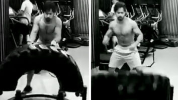 Watch: Varun Dhawan sweats it out while training for Kalank