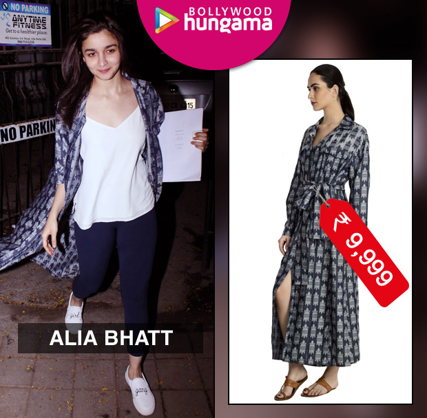 Weekly Celebrity Splurges - Alia Bhatt in House of Masaba