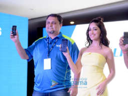 Yami Gautam snapped attending a mobile launch