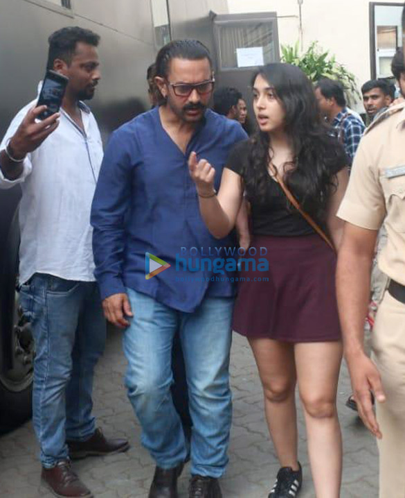 aamir khan snapped with his daughter ira in mumbai 5