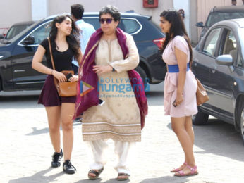 Aamir Khan's ex wife Reena Dutta snapped with her daughter Ira at a studio in Mumbai