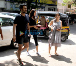 Abhishek Kapoor snapped with wife in Bandra