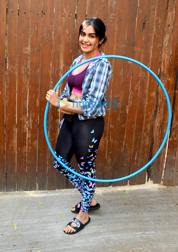 Adah Sharma spotted at dance class in Bandra