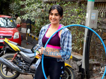 Adah Sharma spotted at dance class in Bandra