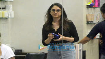 Aditi Rao Hydari snapped at Zido salon in Bandra