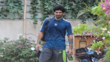 Aditya Roy Kapur snapped post his gym session
