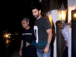 Aditya Roy Kapur spotted at Hakim’s Aalim in Bandra