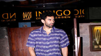 Aditya Roy Kapur spotted at Indigo in Bandra