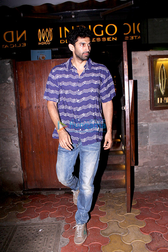 aditya roy kapur spotted at indigo in bandra 1