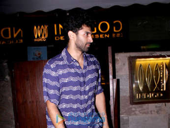 Aditya Roy Kapur spotted at Indigo in Bandra