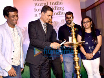 Akshay Kumar attends the New India Conclave
