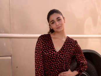 Alia Bhatt, Vicky Kaushal and Meghna Gulzar snapped promoting their film Raazi