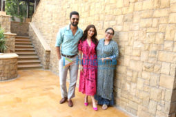 Alia Bhatt and Vicky Kaushal snapped at a media meet promoting their film Raazi