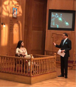 PHOTO ALERT: Alia Bhatt shoots for Rajat Sharma’s Aap Ki Adalat