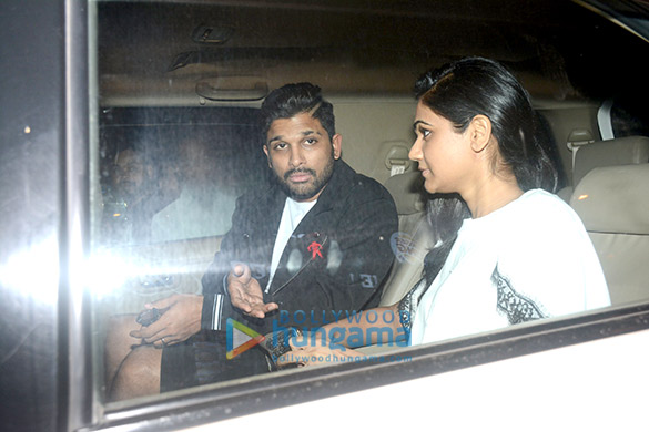 allu arjun with wife spotted at bastian in bandra 5