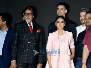 Amitabh Bachchan and Aditi Rao Hydari snapped at the launch of One Plus 6